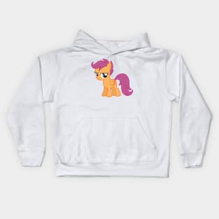 Displeased Scootaloo Kids Hoodie